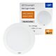 LED stropní svítidlo PNI D-Light CL2425 24 W, kulaté, 4200 K, napájení 230 V, 2640 lm, neutrální bílá, průměr 29 cm