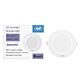 LED reflektor PNI D-Light CL2507 6W, vestavný, kulatý, 120,5*28,4mm, 4200K, napájení 230V, 660 lm, bílý