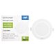 LED reflektor PNI D-Light CL2518 18W, vestavný, kulatý, 220,7*28,9mm, 6400K, napájení 230V, 1980 lm, bílý