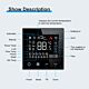 Vestavěný inteligentní termostat PNI CT26B