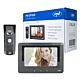 PNI DF930 video interkom s 1 monitorem, 7palcový LCD displej, 800x480, elektromagnetický výstup yala, černá