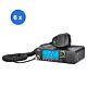 6dílný CB PNI Escort HP 40 Multistandard Radio Station Box, 4W, AM, FM, 12-24V, ASQ, RF Gain