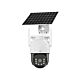 PNI IP464S Black Light 4MP a 4G video monitorovací kamera se solárním panelem a baterií