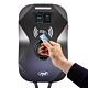 Nabíjecí stanice PNI KW22, 32 A, 22 kW, pro elektromobily, 85 V - 415 V, třífázová, kabel typu 2 a 7kolíkový konektor.