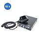 Přístroj s 10bc CB rádiovou stanicí CRT S Mini, dvojité napětí, 12/24V, 4W, s ASQ, AM-FM