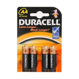 Alkalická baterie Duracell Basic AA nebo R6