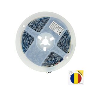 LED pásek PNI 5050RGB, 300 LED diod, RGB, stmívatelné, světelné efekty, 5 metrů, IP20 a samolepicí podložka, součástí balení
