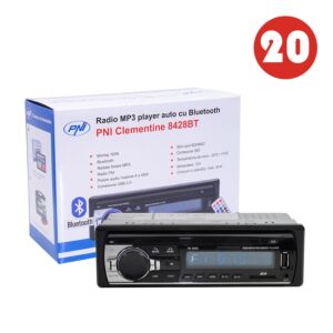 Basy s 20dílným autorádiem PNI MP3 přehrávačem