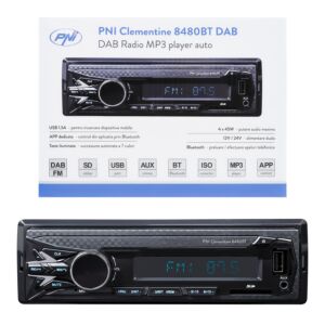 DAB rádio MP3 přehrávač auto PNI Clementine 8480BT