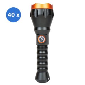 Krabice se 40 kusy LED svítilny PNI Adventure F550 Crystal