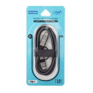 Datový a nabíjecí kabel PNI CD600 USB Type-C na Type-C