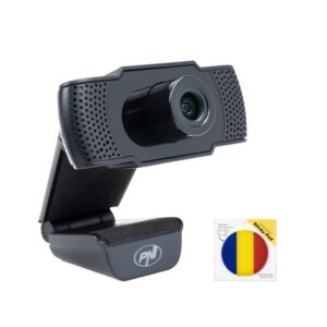 Webkamera PNI CW1850 Full HD 1080P 2MP, USB, připínací modul a samolepicí podložka, v balení