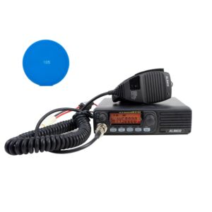 Sada VHF radiostanice PNI Alinco DR-B185HE 144-145,955 MHz, 500CH, DMTF, Scan, 12V + dárková samolepka modrá