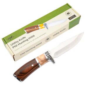 Lovecký nůž PNI Hunting H100, délka 215 mm, včetně krytu