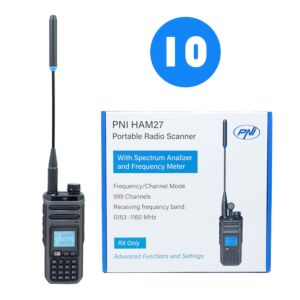 Přenosný rádiový skener PNI HAM27, balení 10 ks