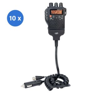 Krabice s 10 kusy přenosné CB rádiové stanice PNI Escort HP 62
