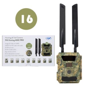Bax 16 ks lovecké kamery PNI Hunting 400C