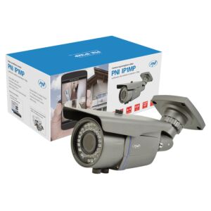 Video monitorovací kamera PNI IP1MP 720p s venkovní varifokální IP 2,8 - 12 mm