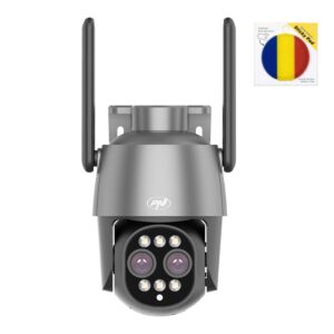 Paxhet PNI House s kamerou pro videodohled IP574 s Wi-Fi, PTZ, dvojitým objektivem s vlajkou Sticky Pad