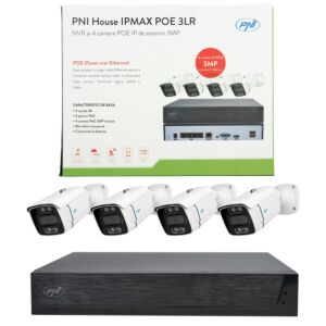 Sada pro video dohled PNI House IPMAX POE 3LR