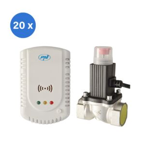 Sada plynového senzoru PNI GD-01 a solenoidového ventilu PNI V-02