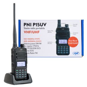 Přenosná rádiová stanice VHF / UHF PNI P15UV