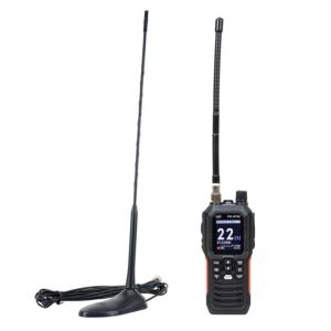 Přenosná CB rádiová stanice PNI Escort HP 102 multi standard, 4W, 12V-24V, AM-FM s CB anténou PNI Extra 45 s magnetem