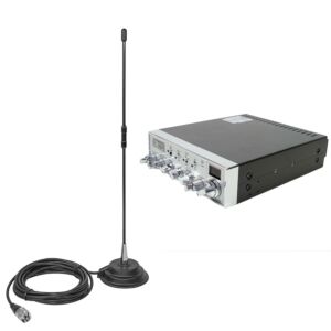 Sada CB rádiové stanice SUPER STAR-3900 AM/FM/USB/CW/PA, 12V, ASQ s anténou CB PNI Extra 40 s magnetem