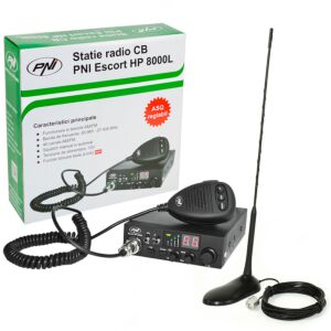 CB PNI ESCORT Sada rádiových stanic HP 8000L ASQ + CB PNI Extra 45 anténa s magnetem