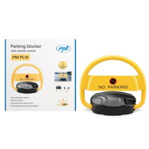 Automatický parkovací zámek PNI PL10S s dálkovým ovládáním, klíči a bateriemi