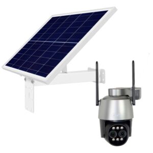 Bezdrátová kamera pro video dohled PNI House s IP574 a fotovoltaický solární panel PNI PSF6020A