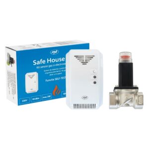 Sada plynového senzoru a elektromagnetického ventilu PNI Safe House 200 3/4 palce