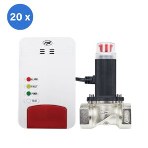 Sada inteligentního senzoru plynu a solenoidový ventil PNI Safe House Smart Gas 300