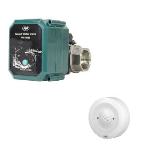 Sada proti zaplavení Chytrý vodní ventil PNI SV180 s Wi-Fi připojením + Chytrý detektor zaplavení PNI Safe H