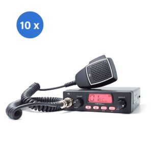 Krabice s 10 kusy CB radiostanice TTi TCB-550 N s automatickým tlumením šumu