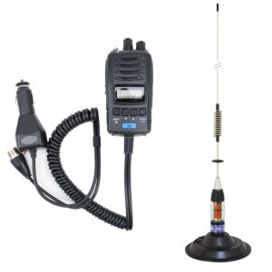 Sada rádiové stanice CB TTi TCB-H100 a anténa PNI ML70 CB s magnetem