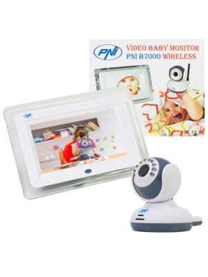 Video Baby Monitor PNI B7000 7 palcová bezdrátová obrazovka