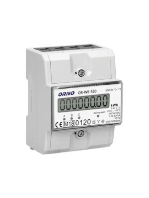 Třífázový elektroměr ORNO OR-WE-520