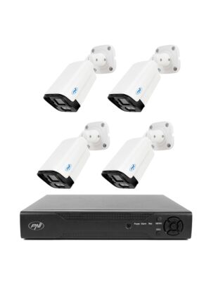 Balíček video dohledu NVR PNI House IP716 a 4 kamery PNI IP125 s IP, 5MP