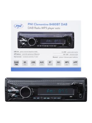 DAB rádio MP3 přehrávač auto PNI Clementine 8480BT