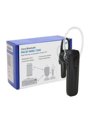 Bluetooth sluchátka s mikrofonem PNI BT-MIKE 7500