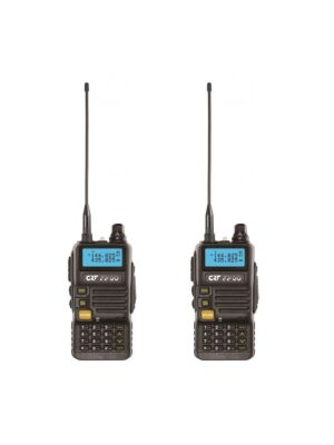 Balení 2 přenosných VHF/UHF rádiových stanic CRT FP00