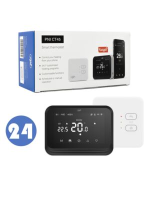 Krabice s 24 ks chytrých termostatů PNI CT45