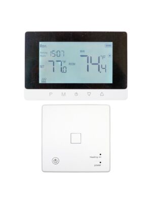 Bezdrátový inteligentní termostat PNI CT50S PRO s WiFi pro topné systémy, minimální hystereze 0,1 °C, ovládání přes Tuya