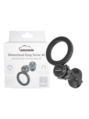 Magnetický držák Silvercloud Easy Drive 30 typu Magsafe pro mobilní telefon, upevnění do ventilační mřížky