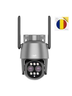 Paxhet PNI House s kamerou pro videodohled IP574 s Wi-Fi, PTZ, dvojitým objektivem s vlajkou Sticky Pad