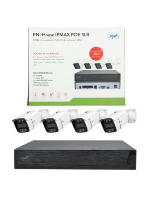 Sada pro video dohled PNI House IPMAX POE 3LR