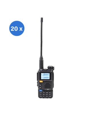 20dílná přenosná VHF/UHF PNI P18UV rozhlasová stanice
