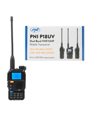 Přenosná VHF/UHF radiostanice PNI P18UV, dualband