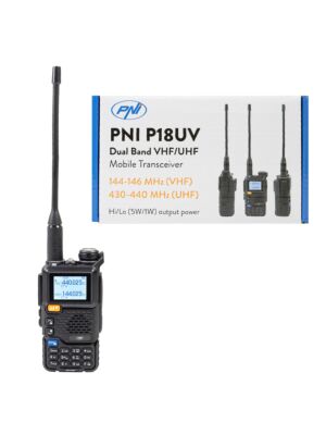 Přenosná VHF/UHF radiostanice PNI P18UV, dualband